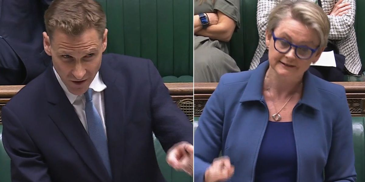 NextImg:Labour MPs erupt with laughter as Tories unveil ‘new approach to immigration’ in explosive Commons clash