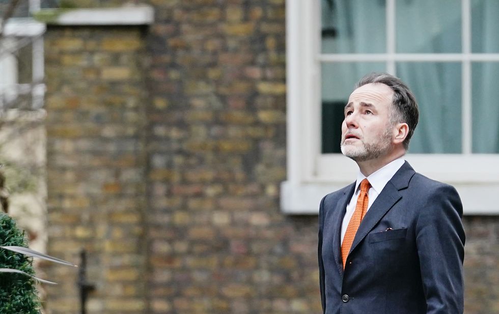 Chris Pincher in Downing Street, London