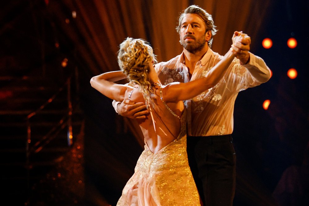 Chris Robshaw and Nadiya Bychkova