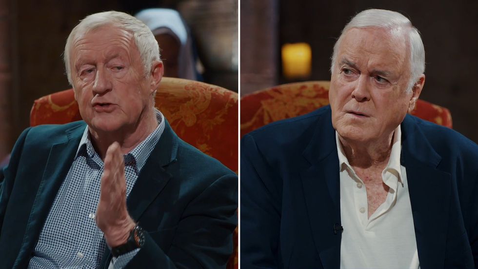 Chris Tarrant and John Clee