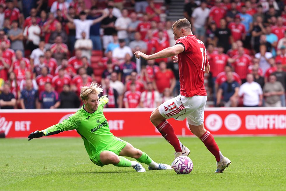 Chris Wood is showing no signs of slowing down at Forest
