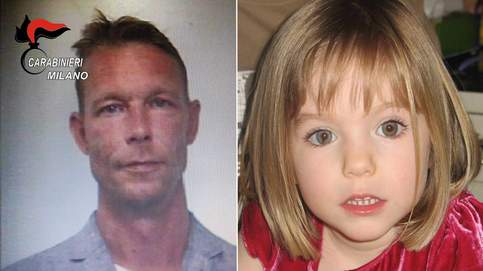 Christian Brueckner and Madeleine McCann