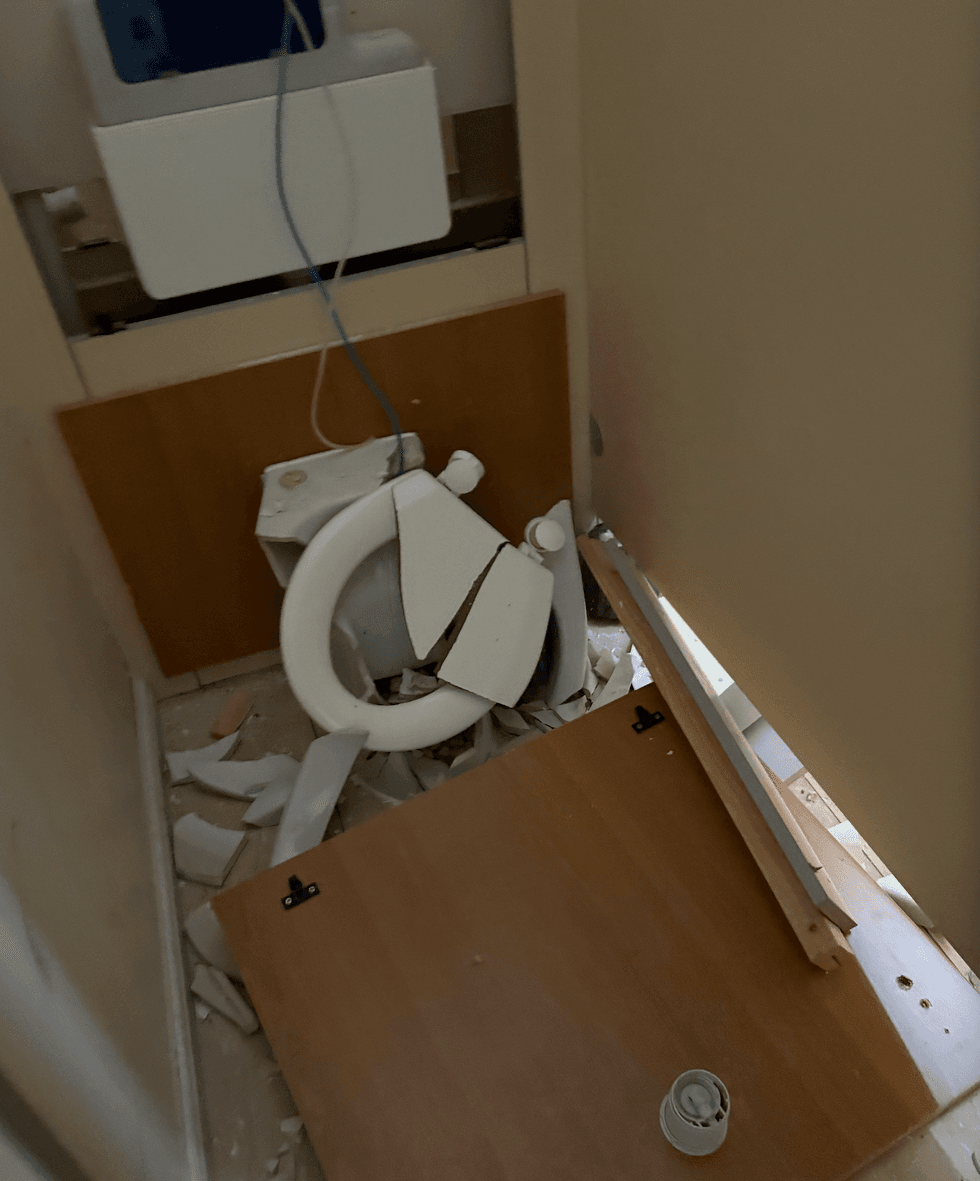 Christian church vandalism