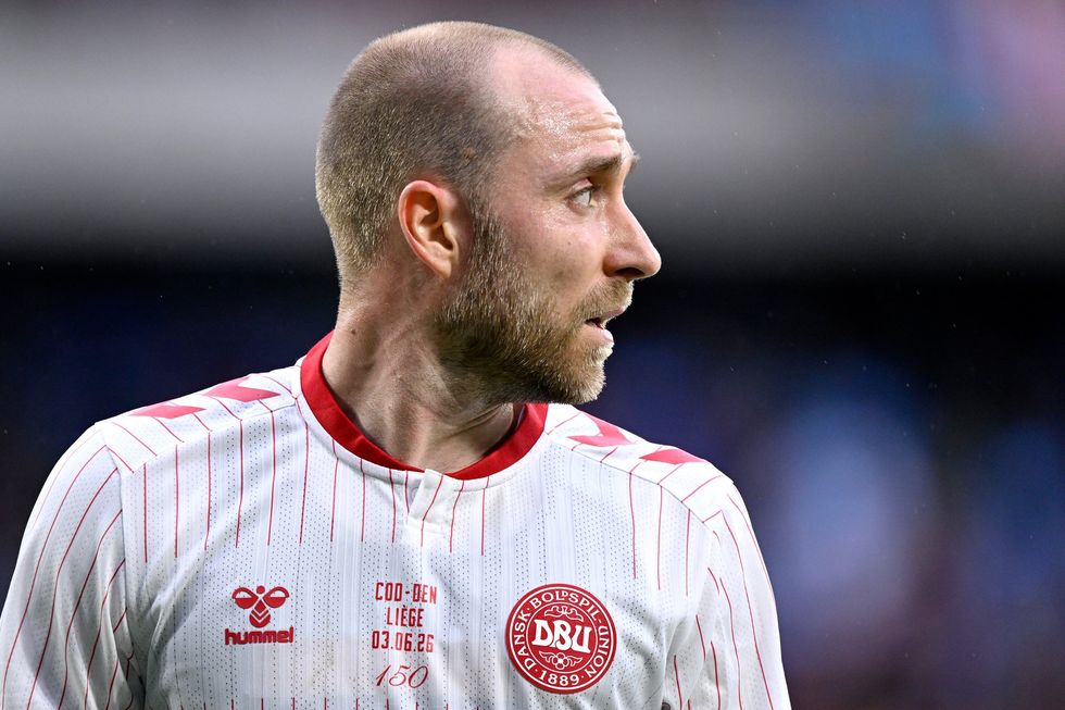 Christian Eriksen collapsed during Denmark's friendly against Ukraine