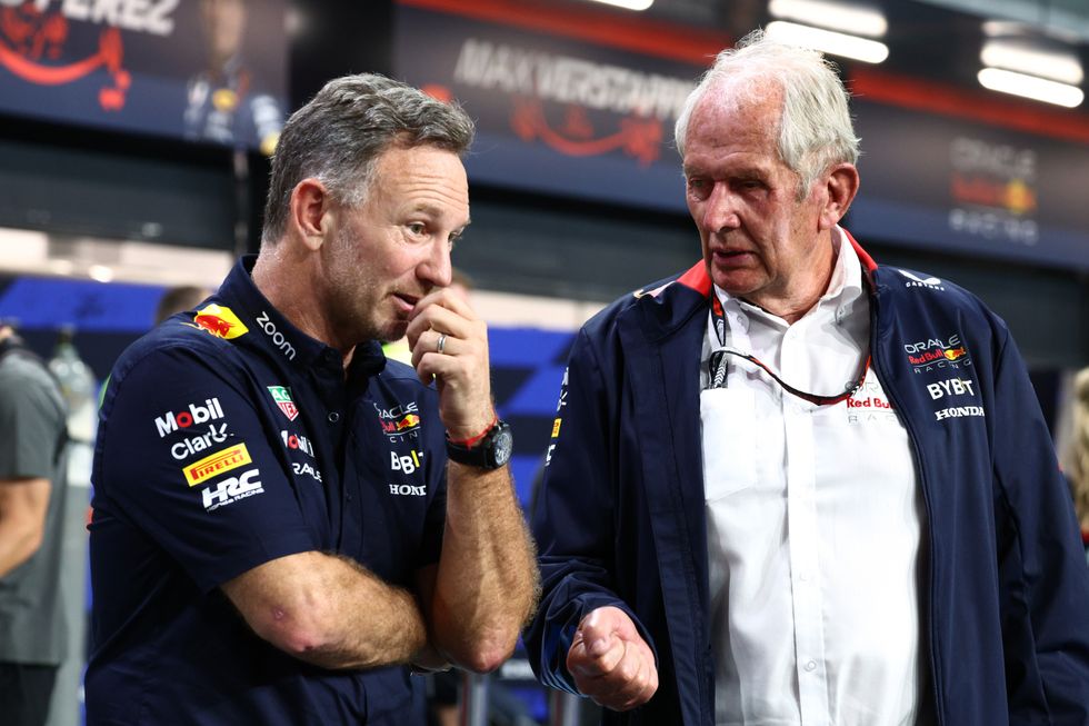 Christian Horner and Helmut Marko