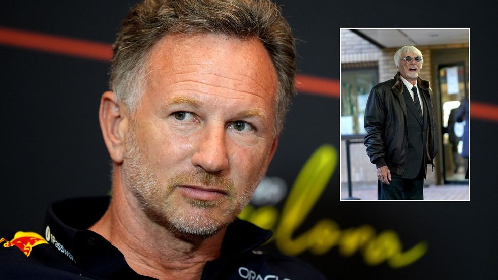 Christian Horner Bernie Ecclestone