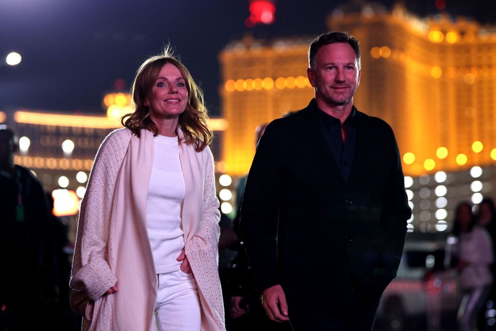 Christian Horner Geri Halliwell