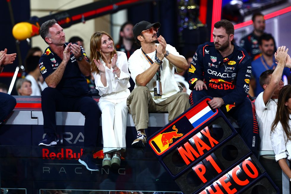 Christian Horner Geri Halliwell