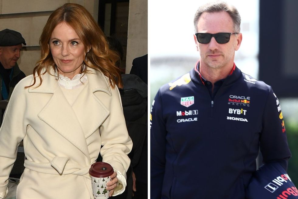 Christian Horner Geri Halliwell