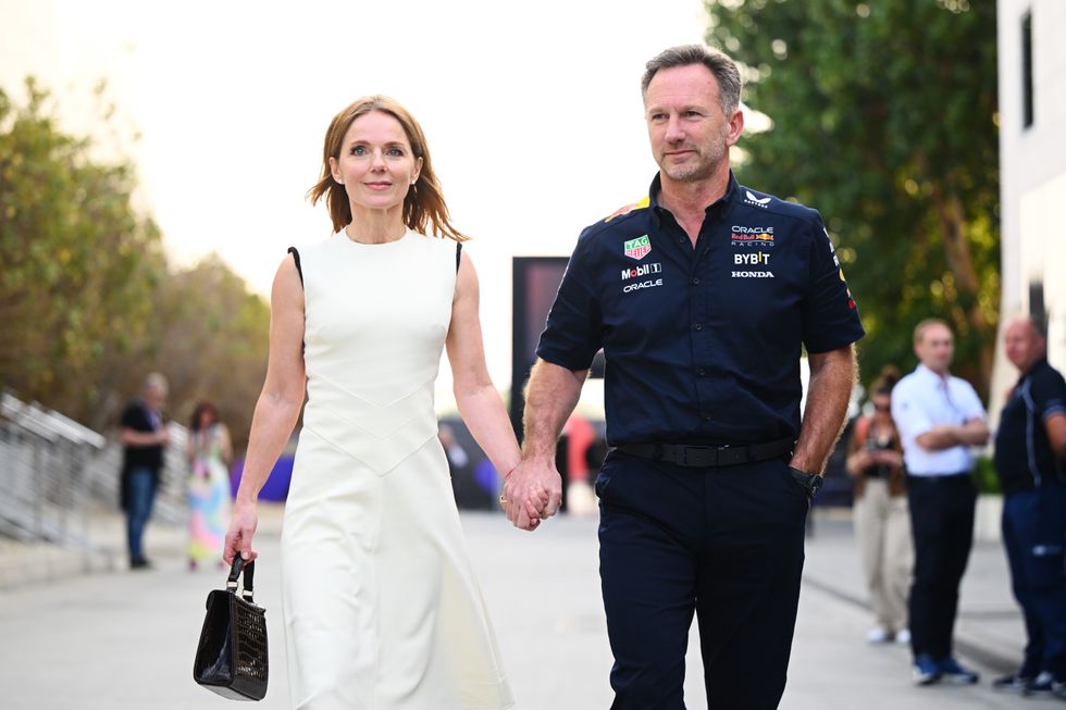 Christian Horner Geri Halliwell