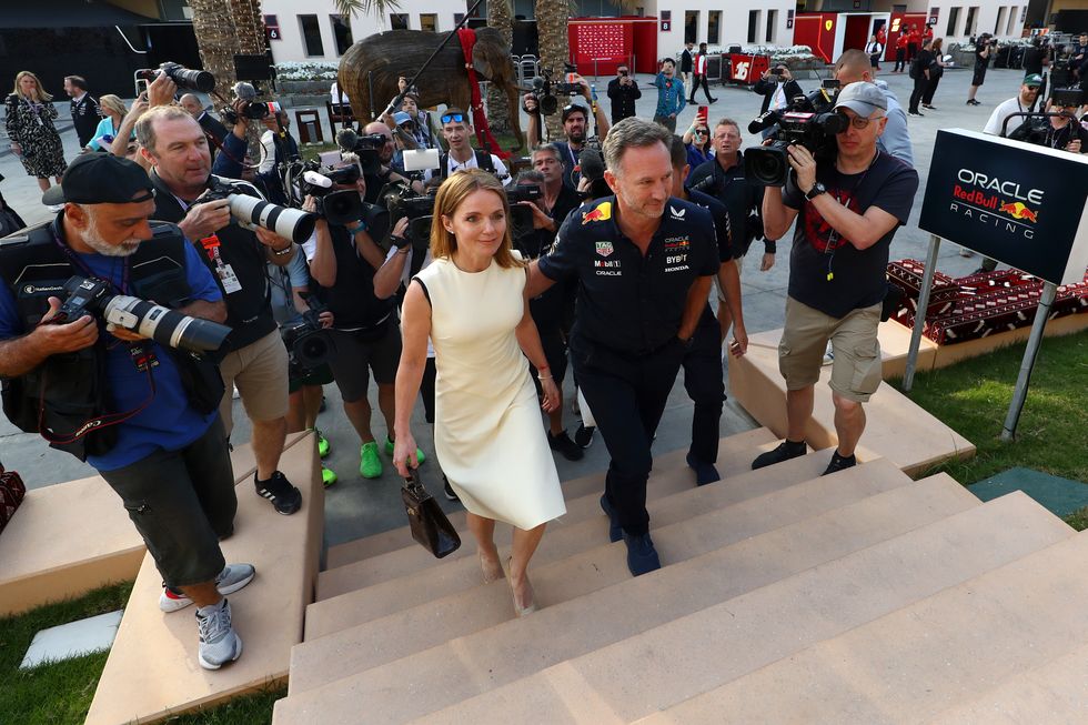 Christian Horner Geri Halliwell