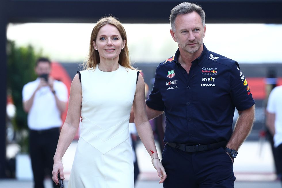 Christian Horner Geri Halliwell