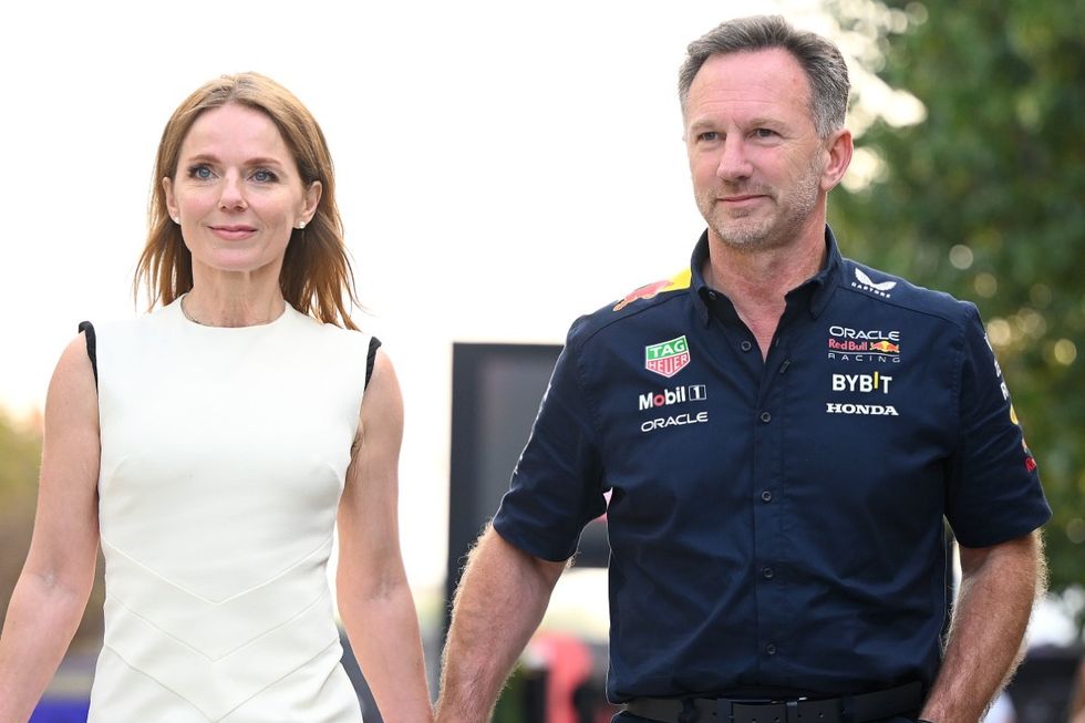 Christian Horner Geri Halliwell