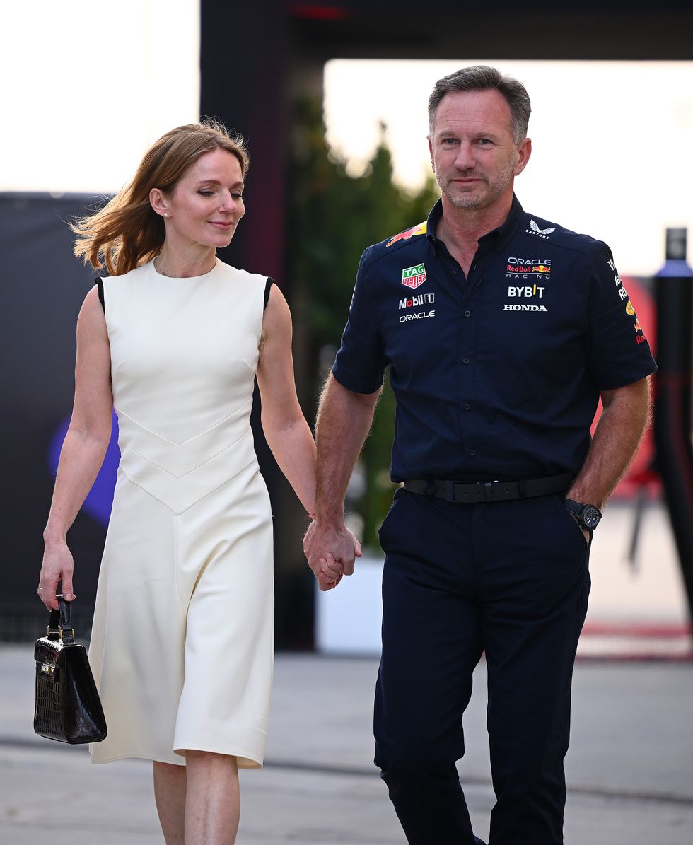 Christian Horner Geri Halliwell