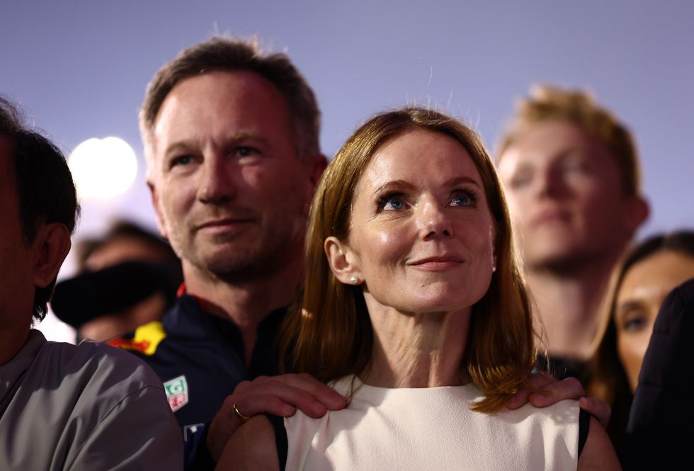 Christian Horner Geri Halliwell
