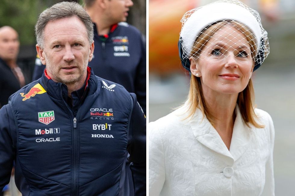 Christian Horner Geri Halliwell