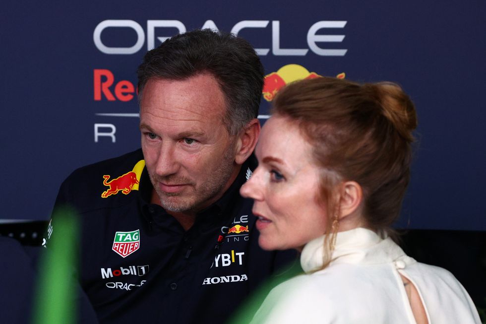 Christian Horner Geri Halliwell