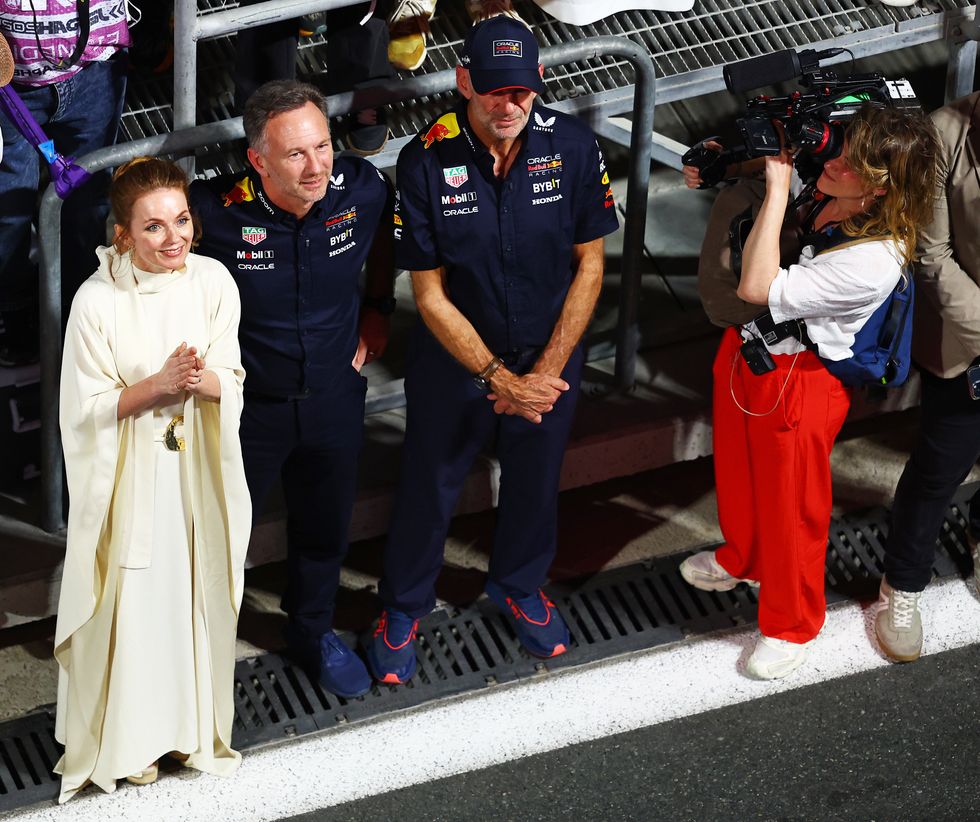 Christian Horner Geri Halliwell