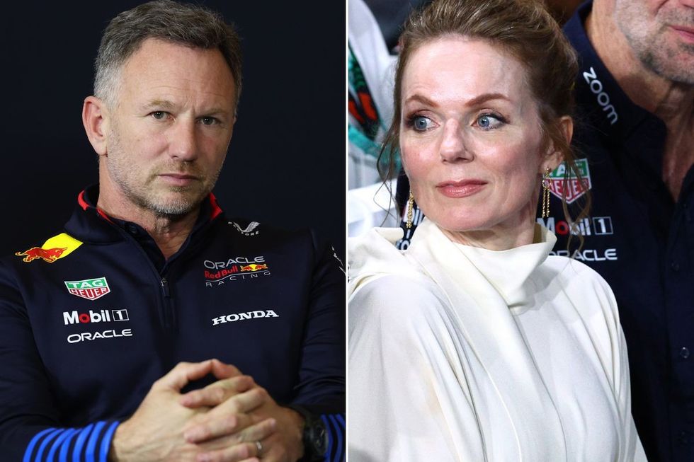 Christian Horner Geri Halliwell