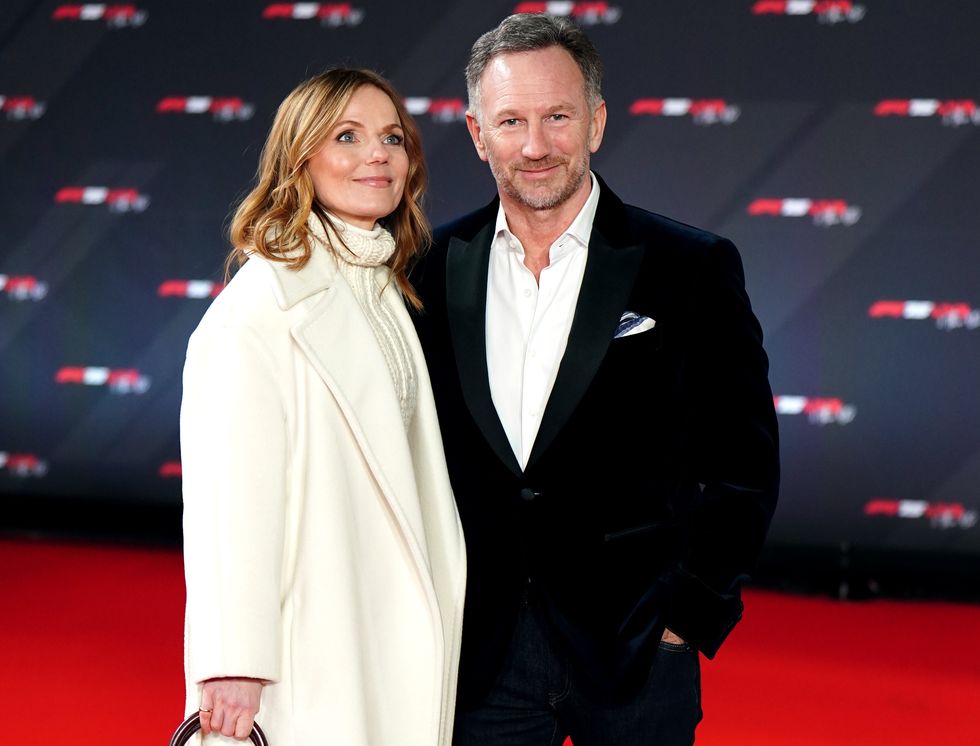 Christian Horner Geri Halliwell