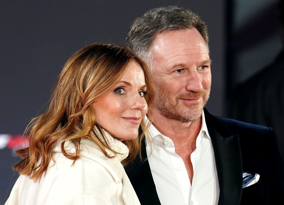 Christian Horner Geri Halliwell
