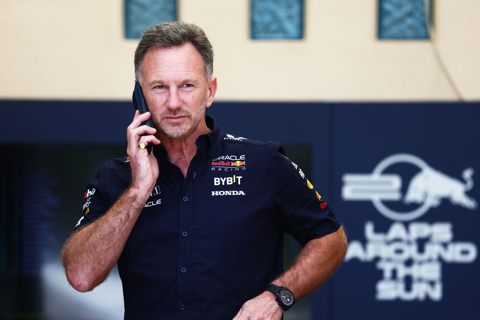 Christian Horner had a busy day at the track on Thursday