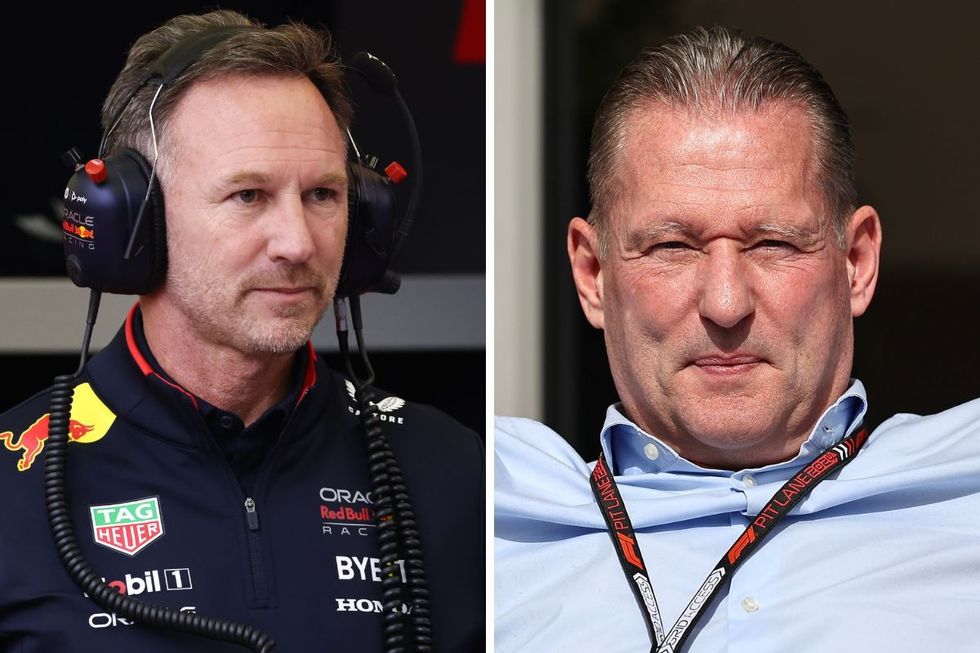 Christian Horner Jos Verstappen