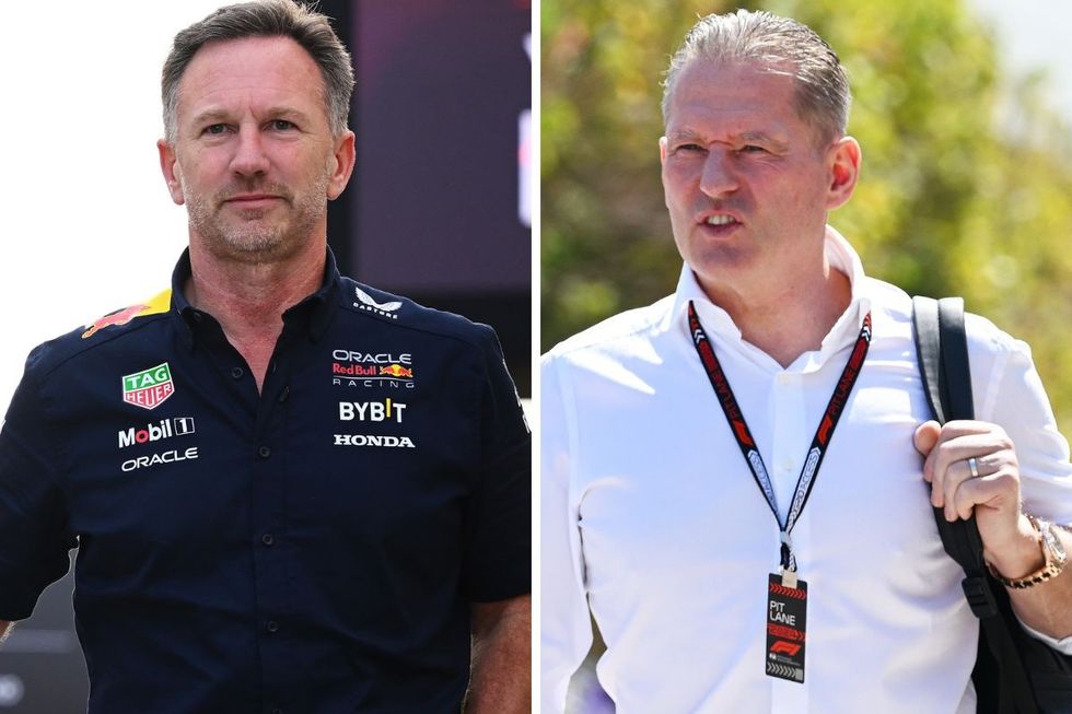 Christian Horner Jos Verstappen