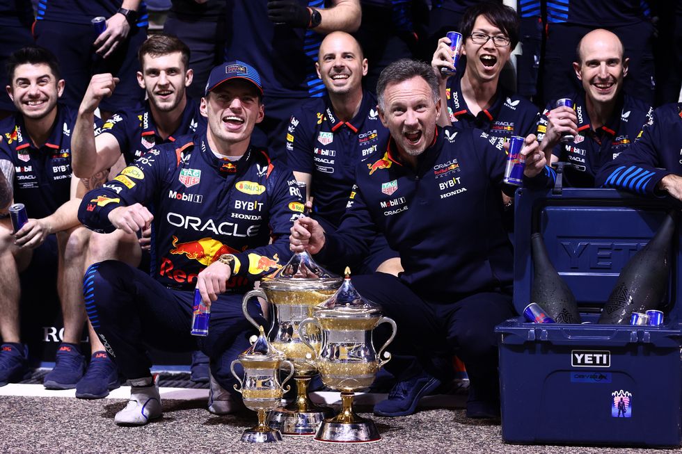 Christian Horner Jos Verstappen