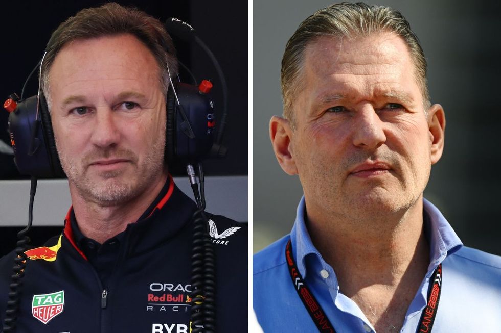 Christian Horner Jos Verstappen