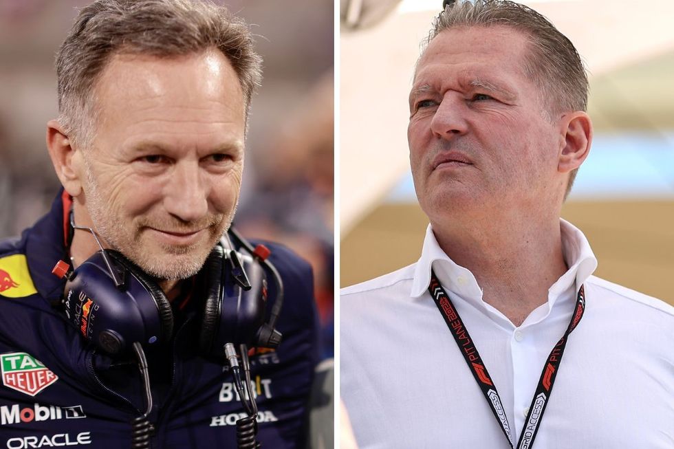 Christian Horner Jos Verstappen