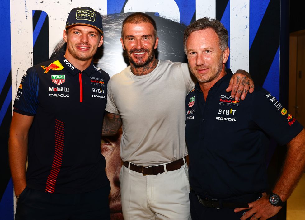 Christian Horner Max Verstappen