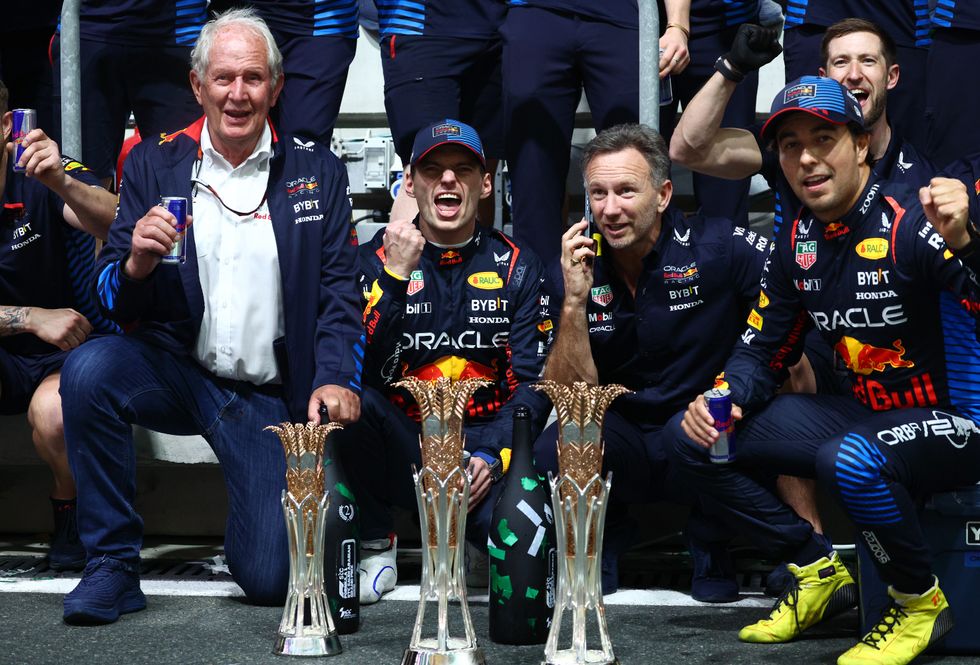 Christian Horner Max Verstappen