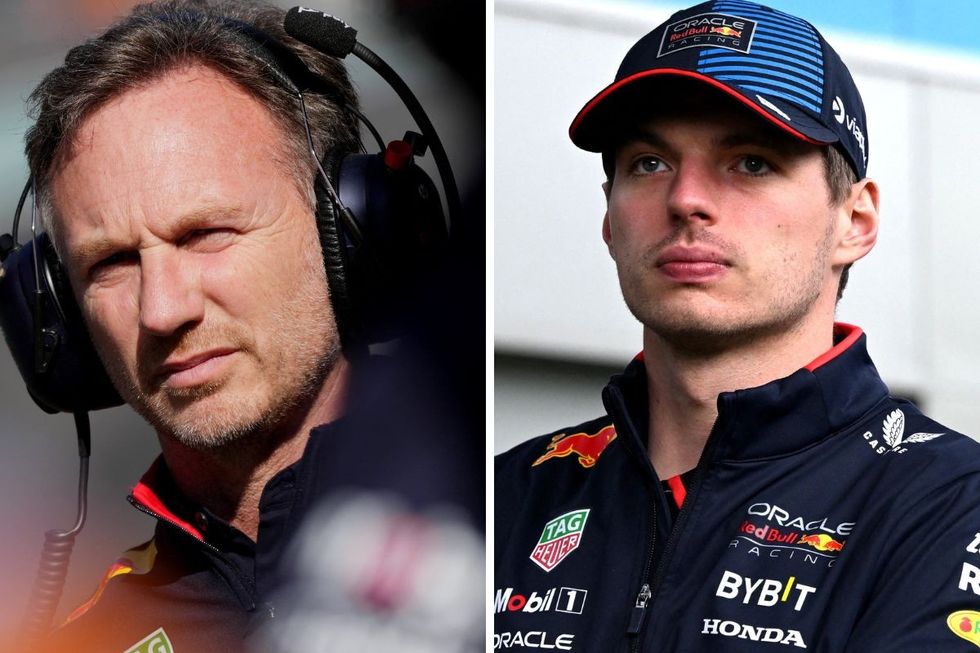 Christian Horner Max Verstappen