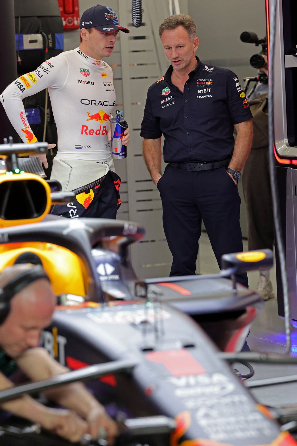 Christian Horner Max Verstappen