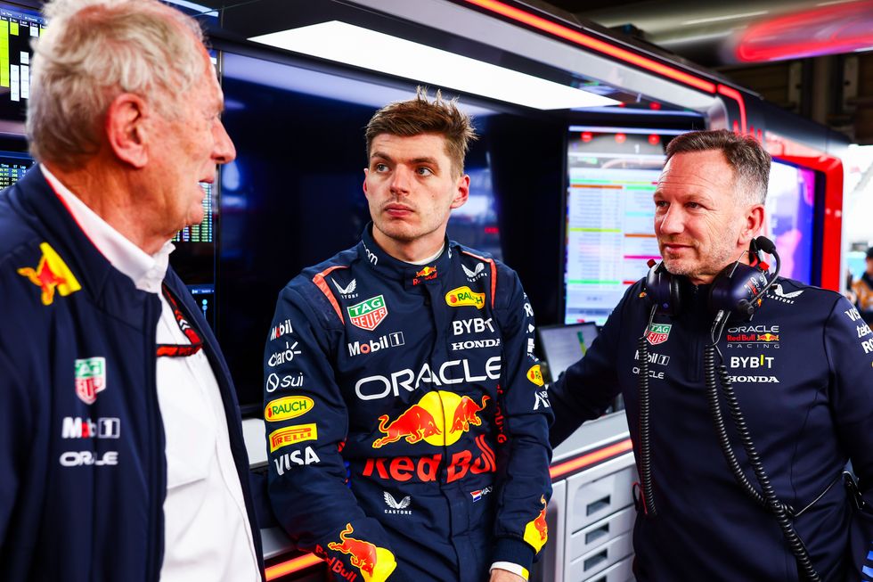 Christian Horner Max Verstappen