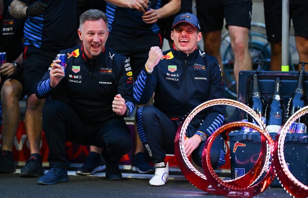 Christian Horner Max Verstappen