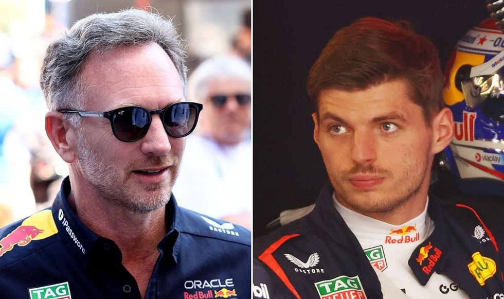 Christian Horner Max Verstappen