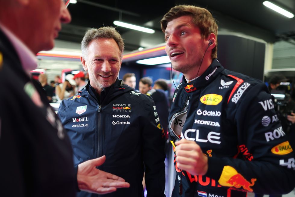 Christian Horner Max Verstappen