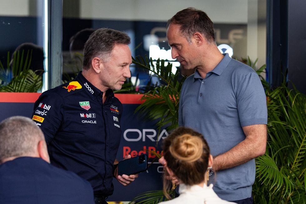 Christian Horner met with Oliver Mintzlaff at the weekend