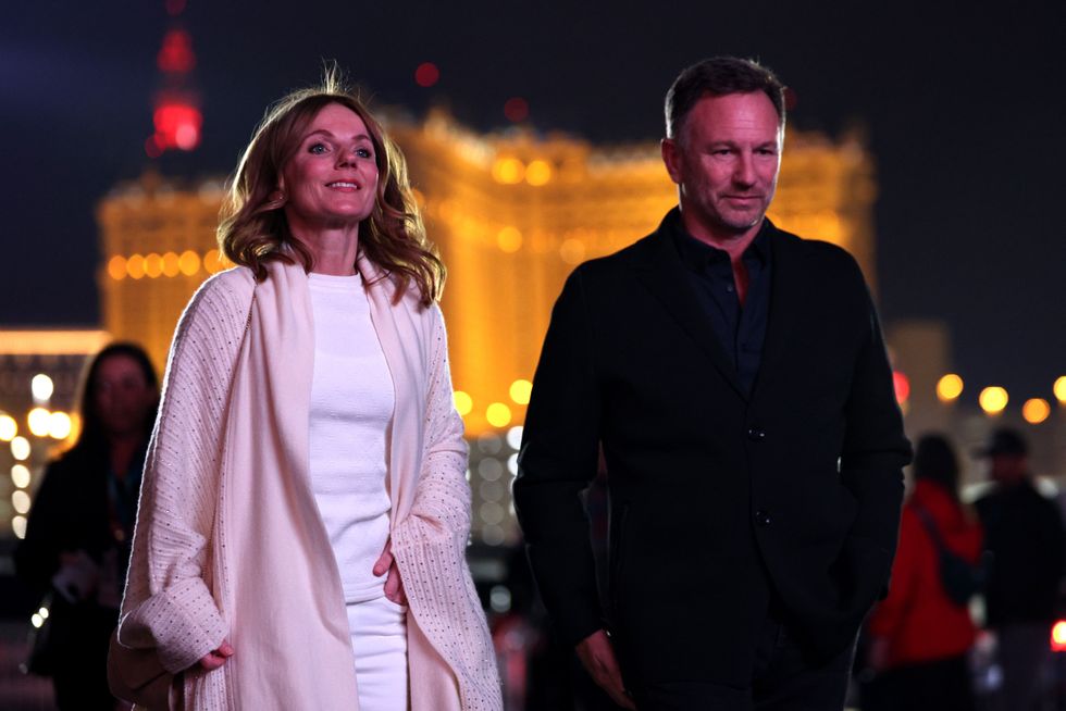 Christian Horner's wife Geri Halliwell has stuck by him