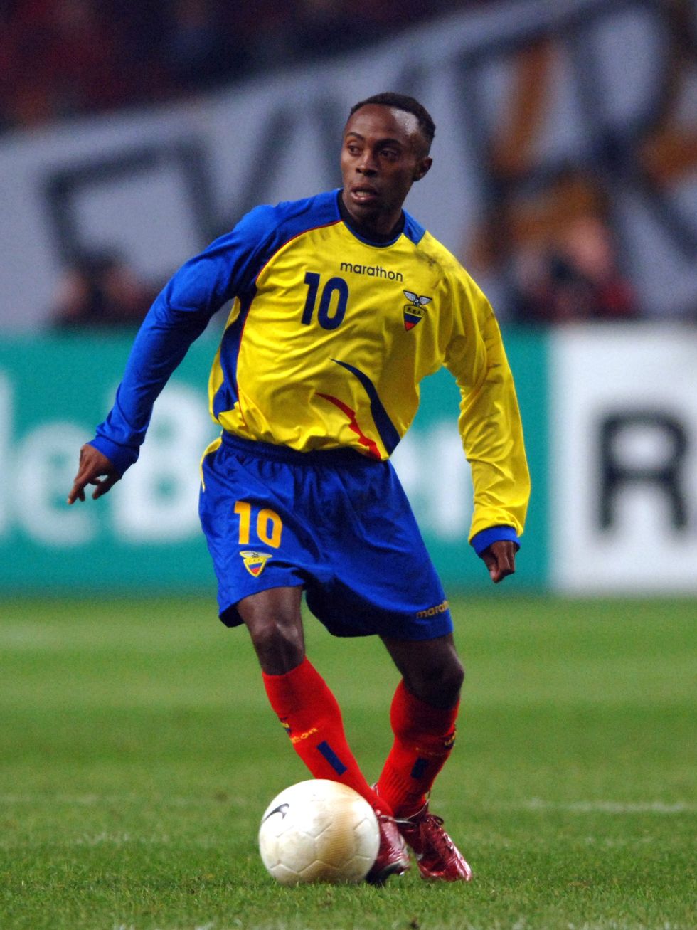 Christian Lara made a total of 28 caps for Ecuador and helped them reach the 2006 World Cup