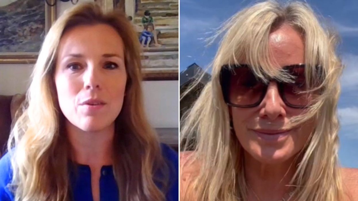 Christina Trevanion and Tamzin Outhwaite