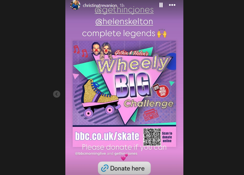 Christina Trevanion post