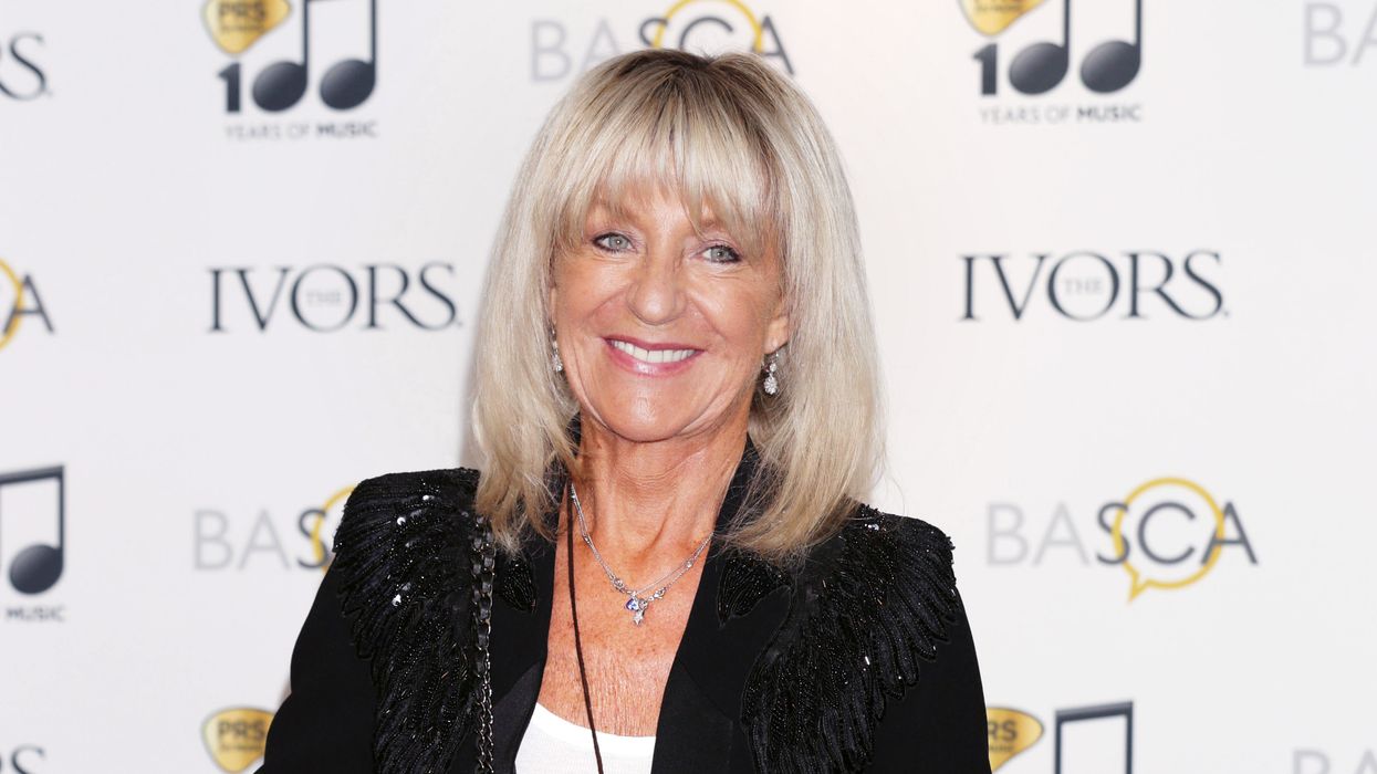 Christine McVie arriving for the 59th annual Ivor Novello Awards, at Grosvenor House, London.