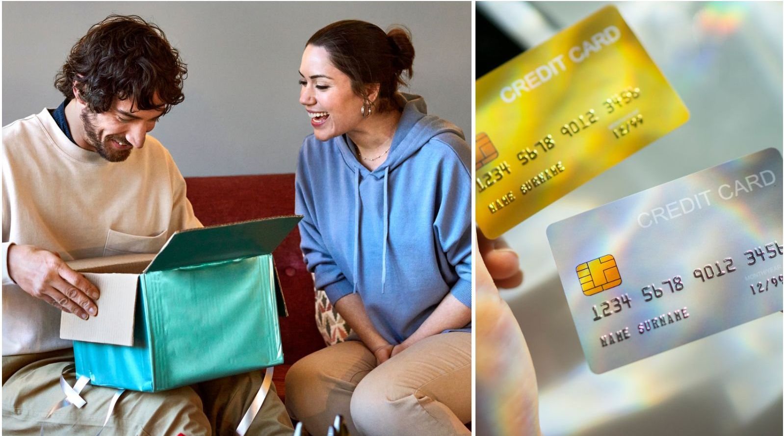 Christmas credit card