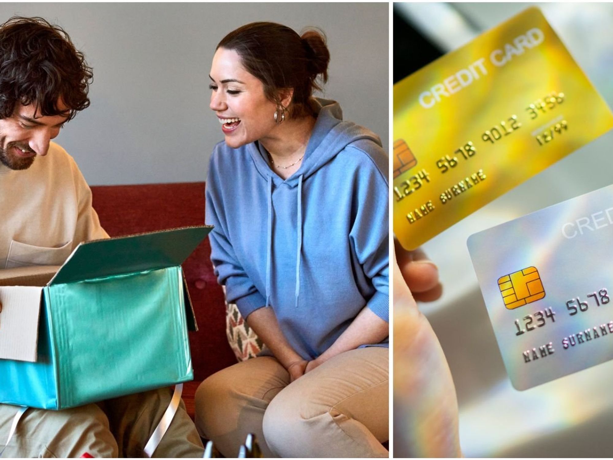 Christmas credit card