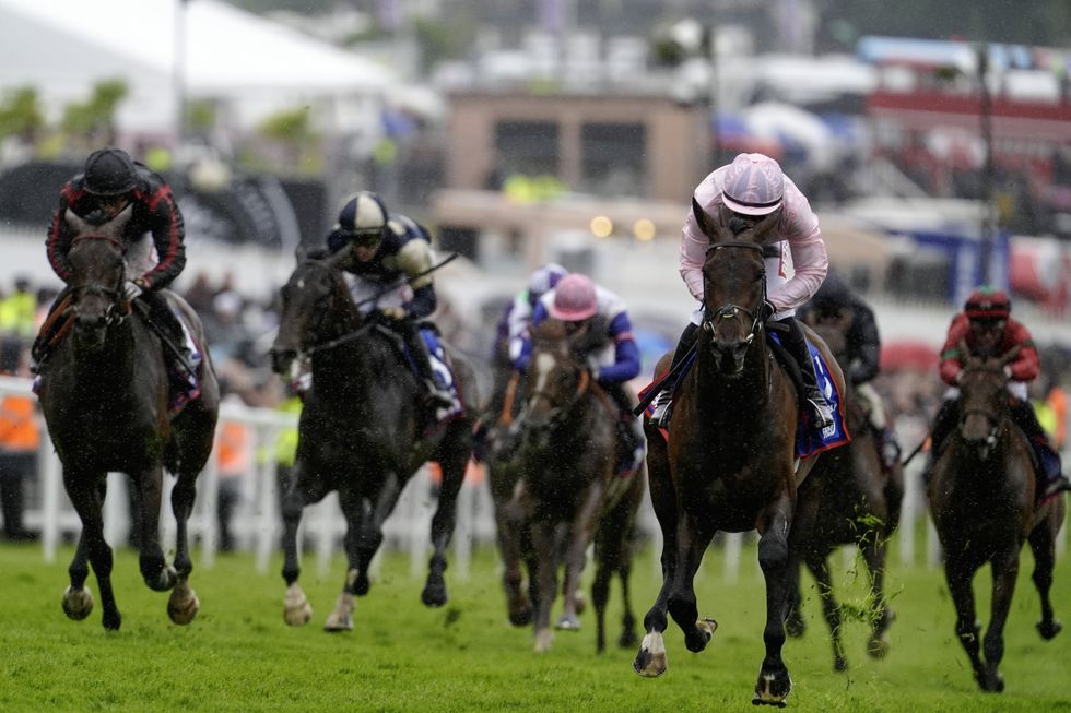 Christmas Day pulled clear in the closing stages, opening up a commanding advantage of two-and-three-quarter lengths at the line