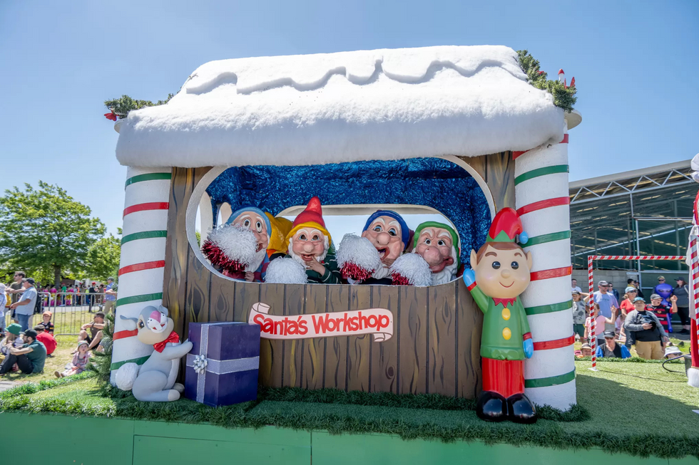 Christmas float