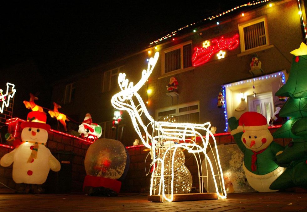 Christmas lights